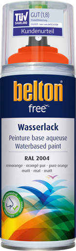 Kwasny Belton Free Matt 400 ml RAL 2004 Reinorange 332403